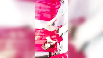 古风装扮舞女！才艺十足小姐姐！先给大家跳支舞，苗条身材细长美腿，激情裸舞，渔网袜高跟鞋很会玩