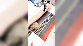 【丧志母狗无脑调教】调教界圈中大神【上篇】手中的妹子真是多，下午双飞，超清画质，两个骚货争相求插，羡慕！！！