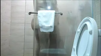 【淫妻猎人】刚进屋就扒拉，上下齐手【浴室】鸳鸯戏水，女上位极限坐桩，想射了吗慢点~你缓一下，呵呵~让我多享受一会