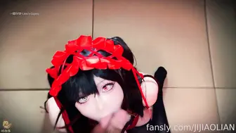 鸡教练 新春特辑更新 时崎狂三新春旗袍Cosplay 士道和狂三的除夕夜约会 这一次士道君可不准逃跑哦