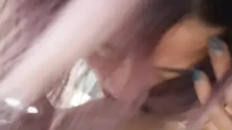 抖音小网红『K爷』与前男友性爱视频惨遭投稿曝光，你们心中的女神，已成别人的肉便器