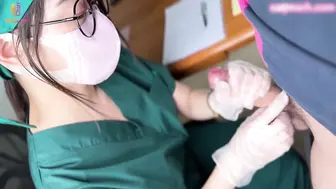 【淫荡护士】医院捐精下 巨乳医生蜜穴取精 让患者直接内射