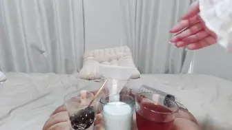 女仆亲手榨的特制珍珠奶茶